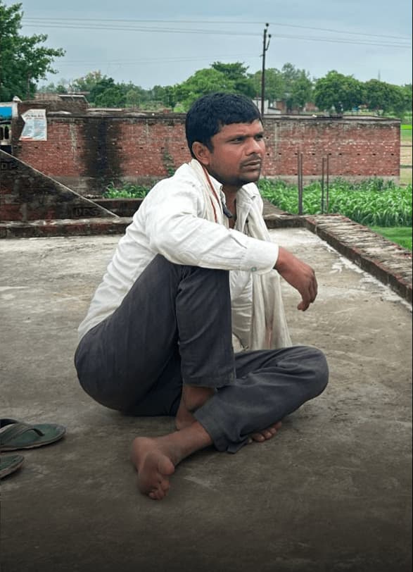Basdev, pulses and vegetables shop owner supported by Leap300